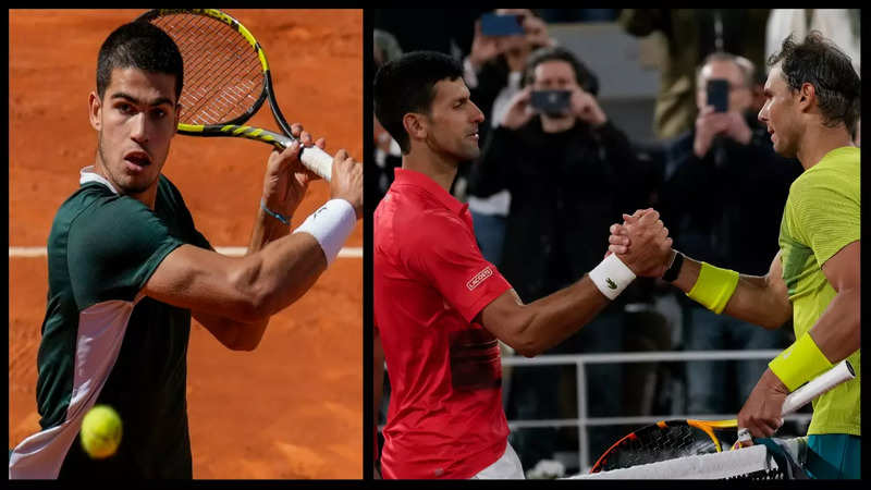 Alcaraz is the first player to have upstaged Djokovic and Nadal in the same clay tournament.