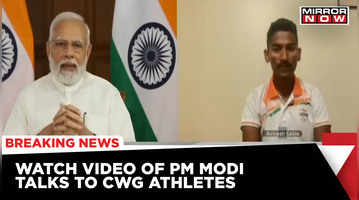 PM Modi Interacts With Common Wealth Athletes Via Video Conferencing Talks On Upcoming Game  English News