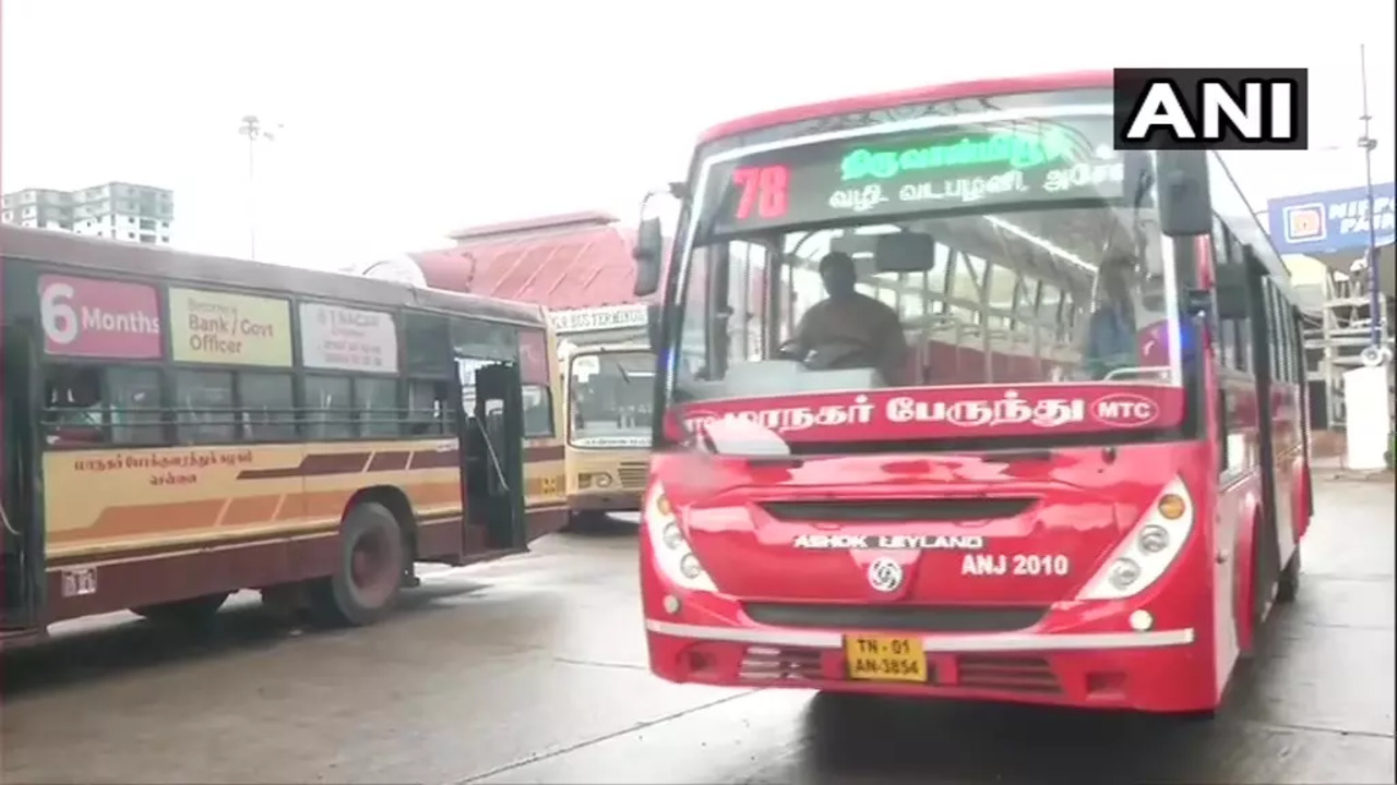 CHENNAI BUS  - ANI.