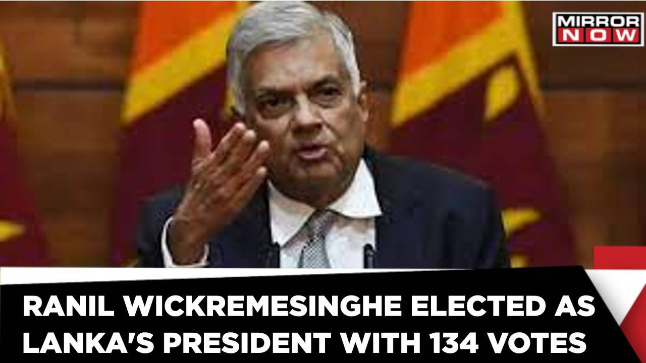 Ranil Wickremesinghe Wins Sri Lanka President Polls New Lankan