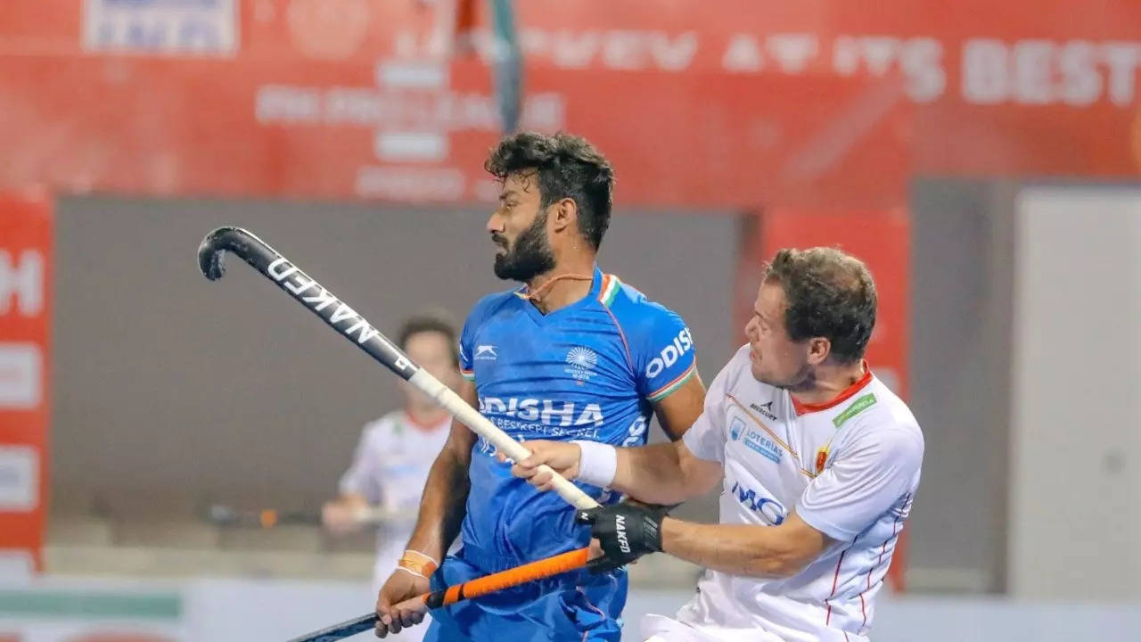 Indian Males’s Hockey crew defender Surender Kumar