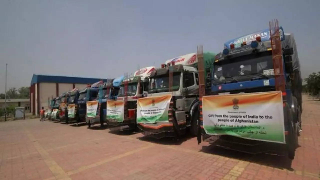 afghan aid from india photo ANI image