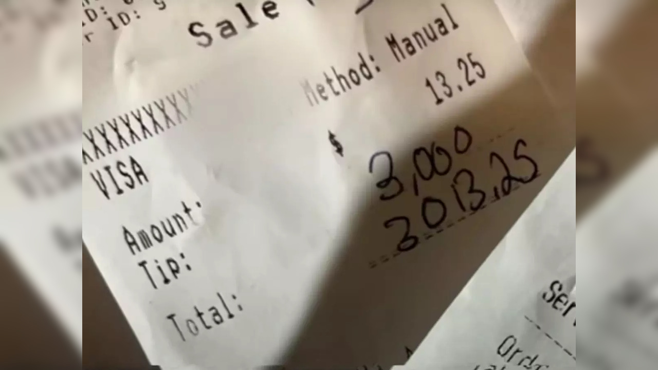 Pennsylvania waitress receives $3,000 tip on a $13 bill | Picture courtesy: WNEP-TV/ABC