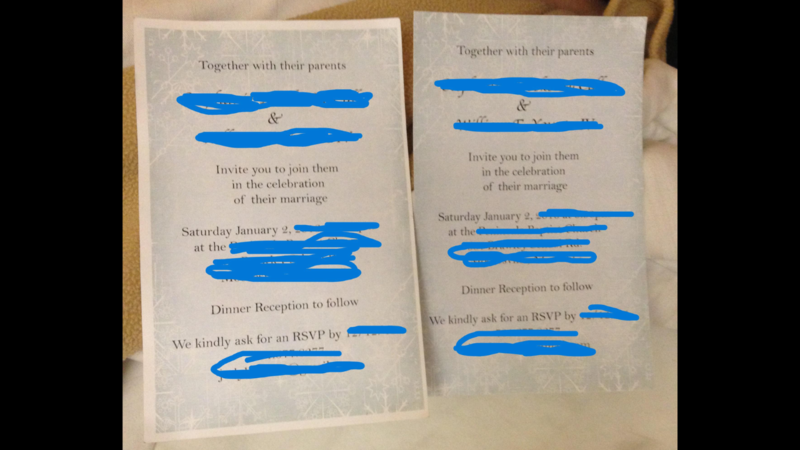 Bride requests graphic designer friend to make invitations - their friendship is over now
