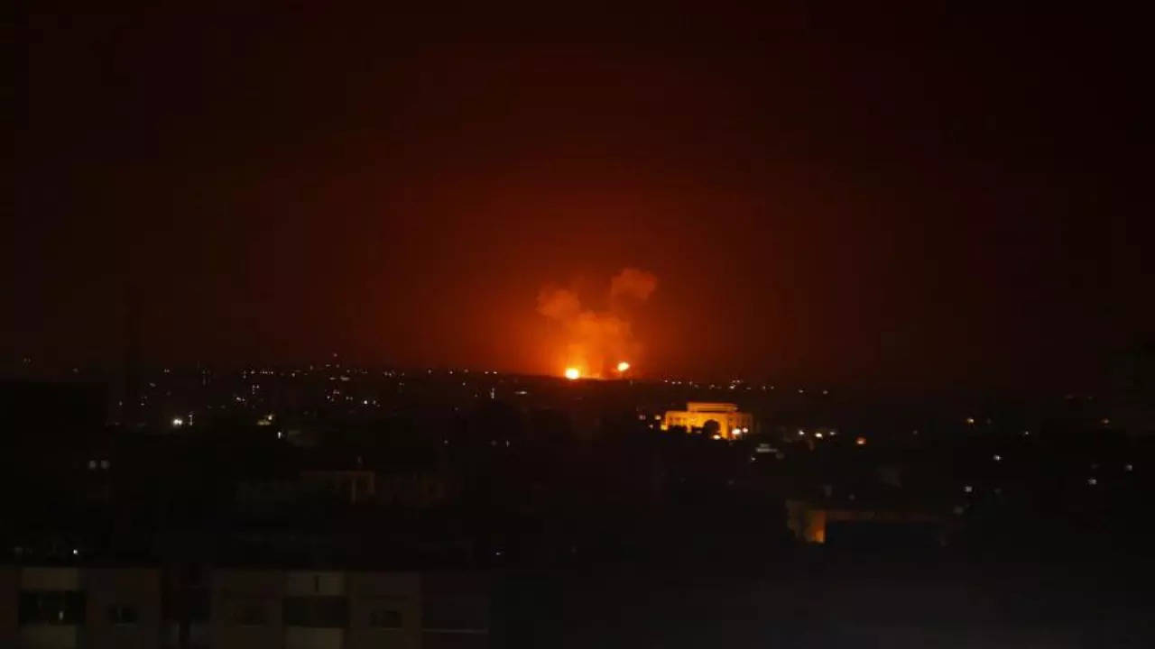 Israeli air strike in Syria