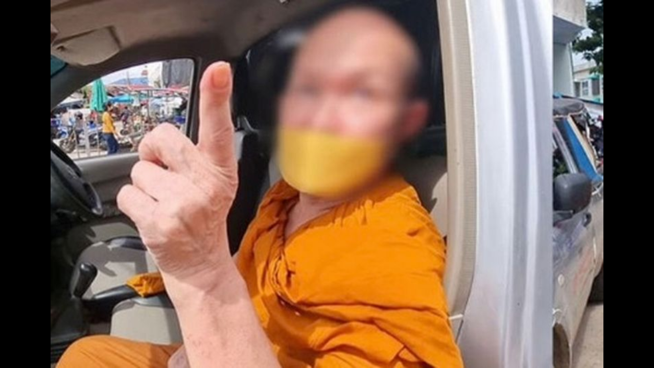 Drunk monk who told cops 'whisky cures Covid-19' gets kicked out of monkhood