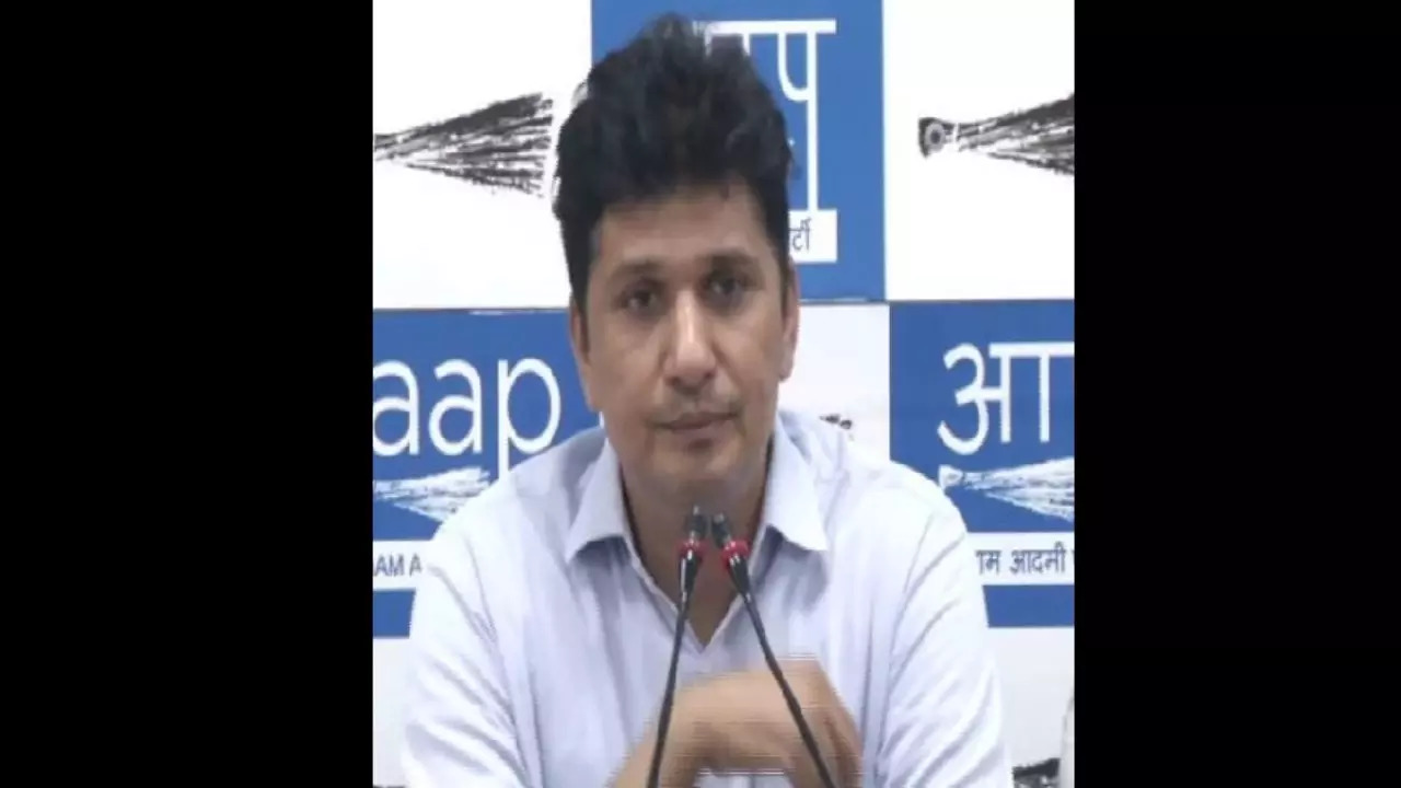 AAP leader Saurabh Bharadwaj (File Photo)