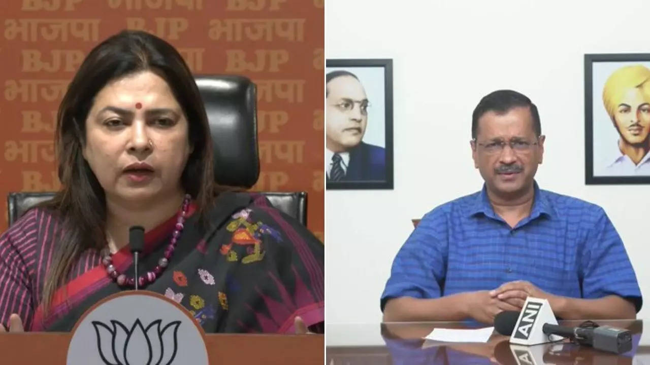 Speaking over the Delhi government's excise policy row, BJP leader Meenakshi Lekhi accused CM Arvind Kejriwal of cheating the Delhi people