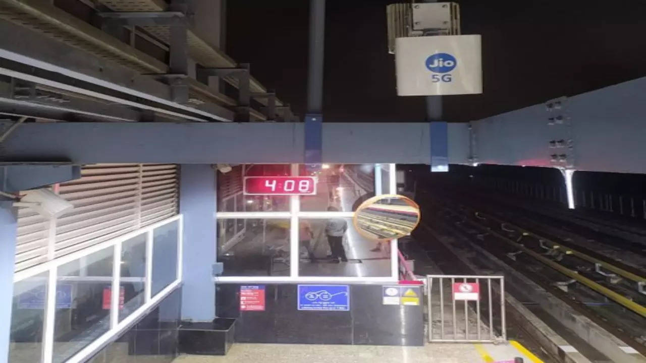 5G at Bengaluru metro station