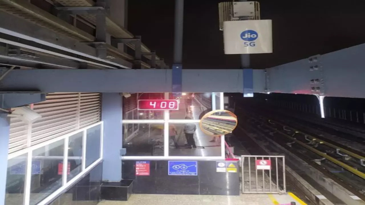 5G at Bengaluru metro station