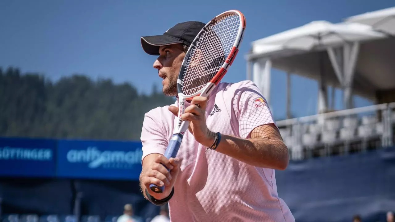 domithiem Gstaad open twitter QF win photo