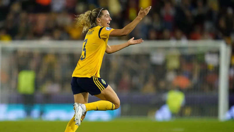 Linda Sembrant late goal Sweden win vs Belgium QF Women's EURO 2022