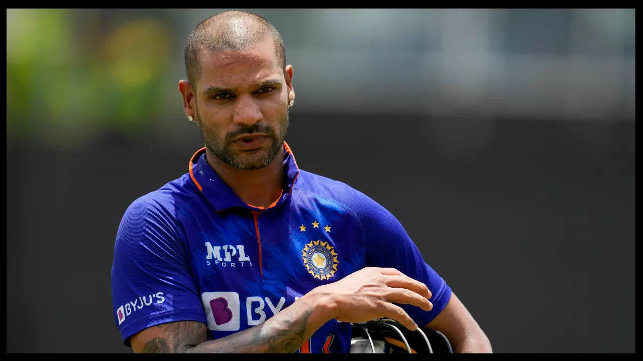 Dhawan is leading the Indian side in the absence of skipper Rohit