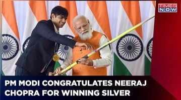 PM Modi Congratulates Neeraj Chopra For Winning Silver Medal At World Championship  Times Now