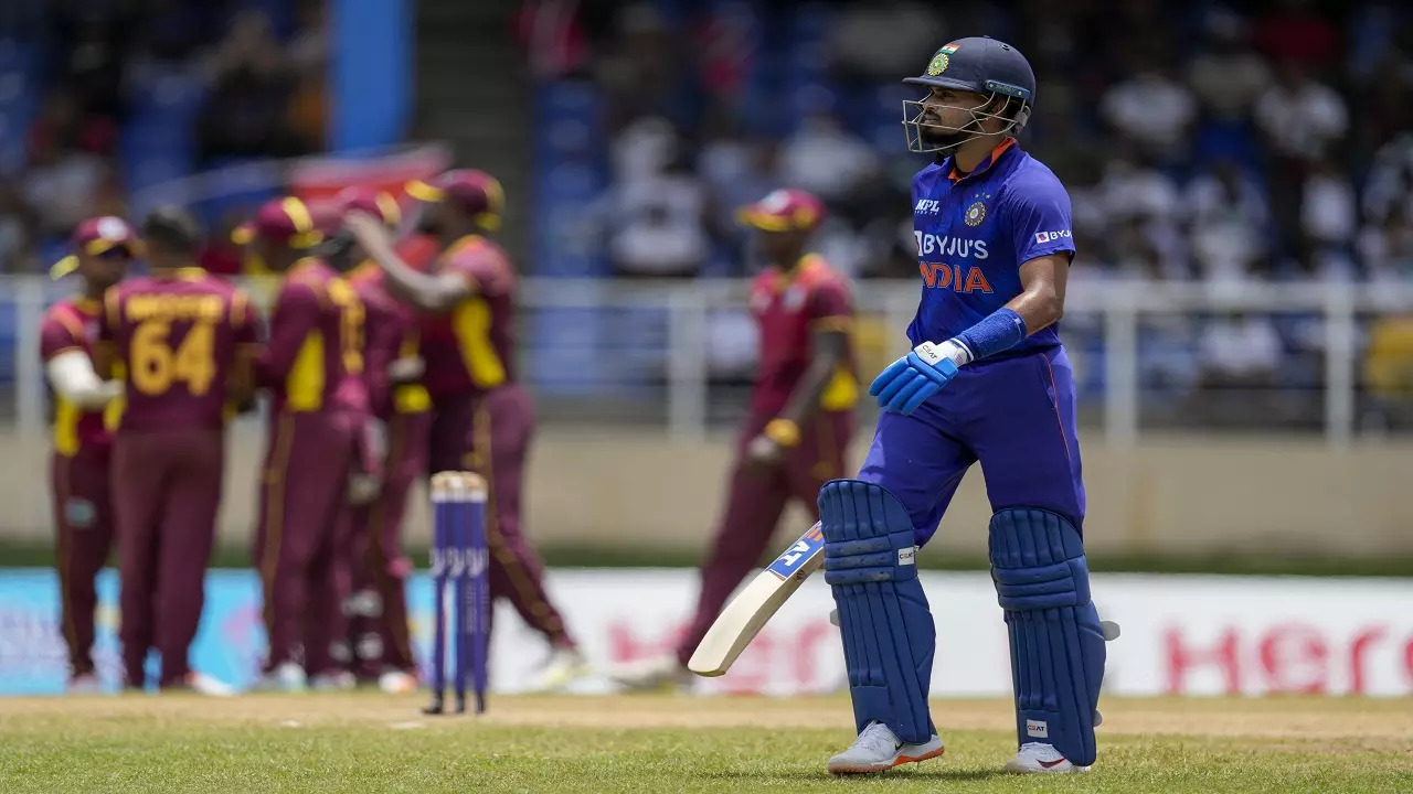 Batting first in the series opener against the Men from the Caribbean, the Dhawan-led side scored 308-7 in the 50-over contest