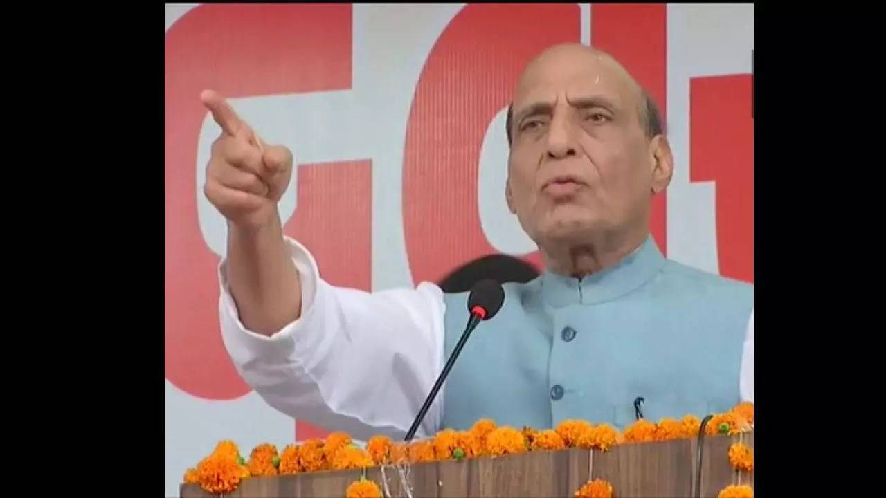 Defence Minister Rajnath Singh