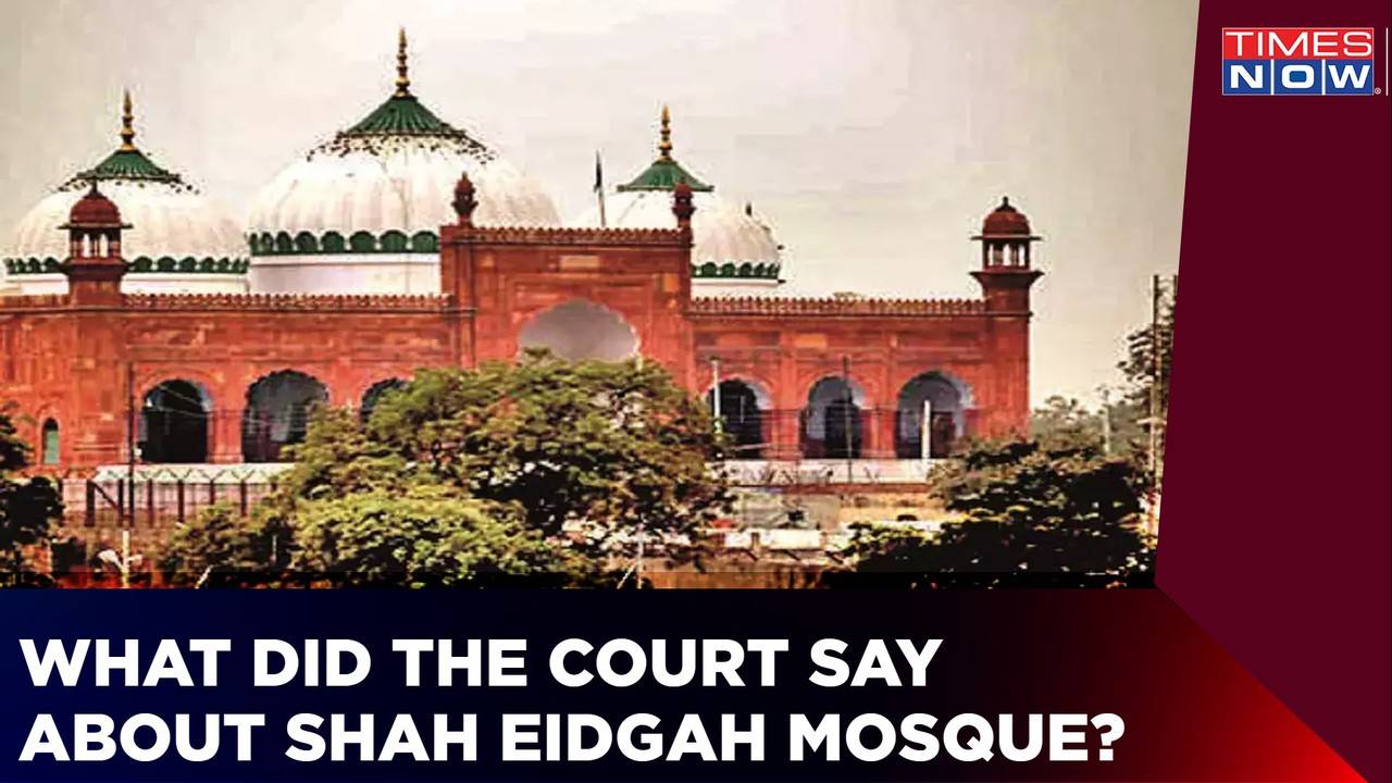 Mathura Eidgah Court hearing begins | Hindu side wants court-sanctioned ...