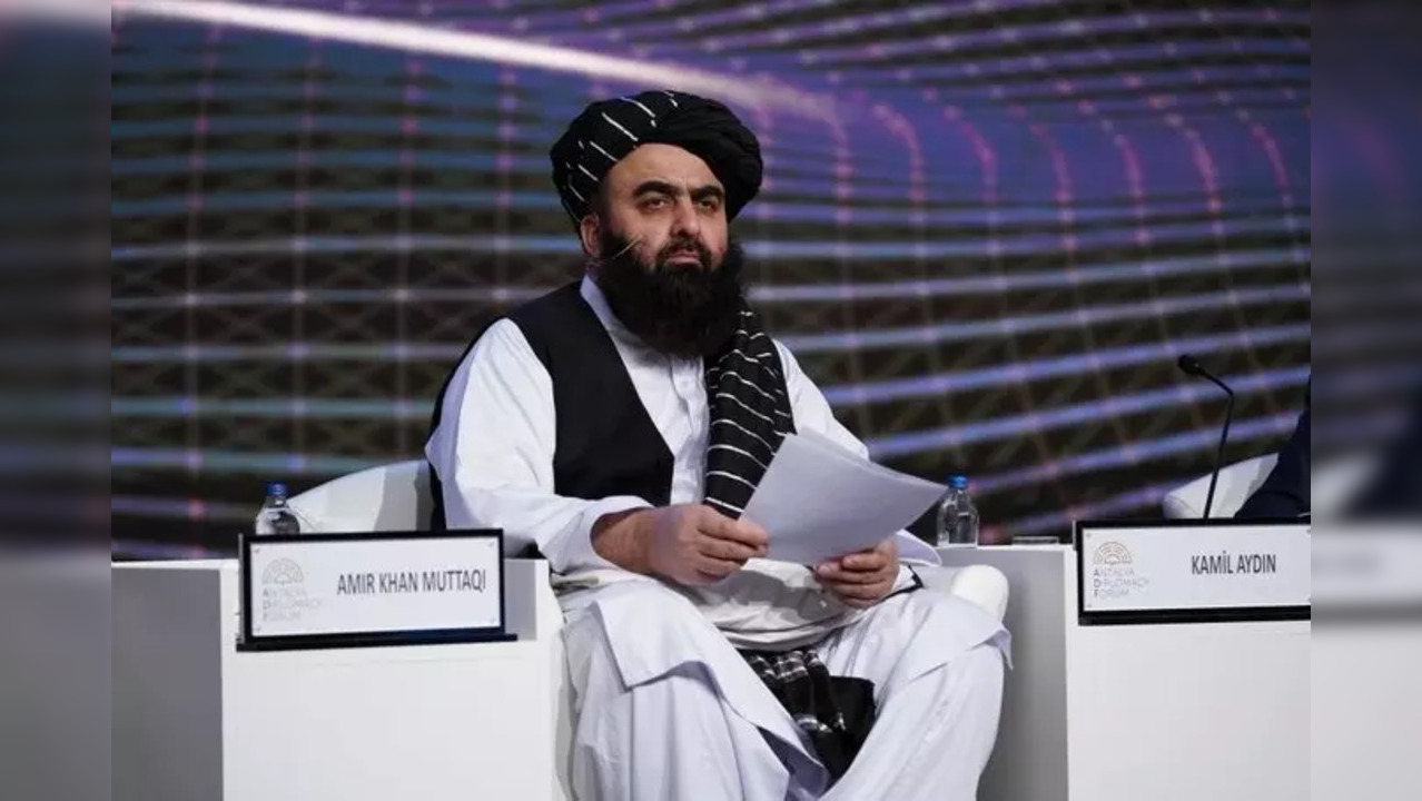 Afghanistan Foreign Minister Amir Khan Muttaqi