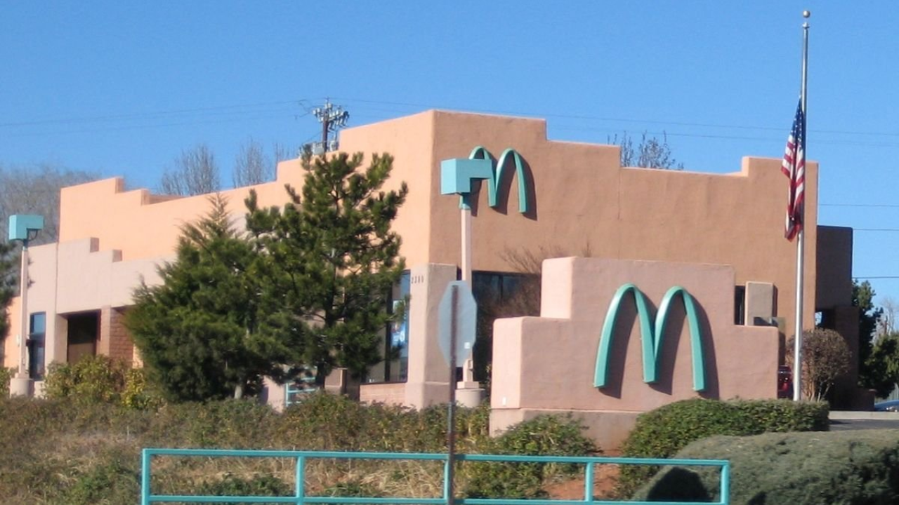 Sedona McDonald's blue arches