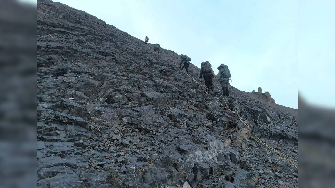 Lahaul and Spiti, July 25 (ANI): Dogra Scouts of the Indian Army completes the M...