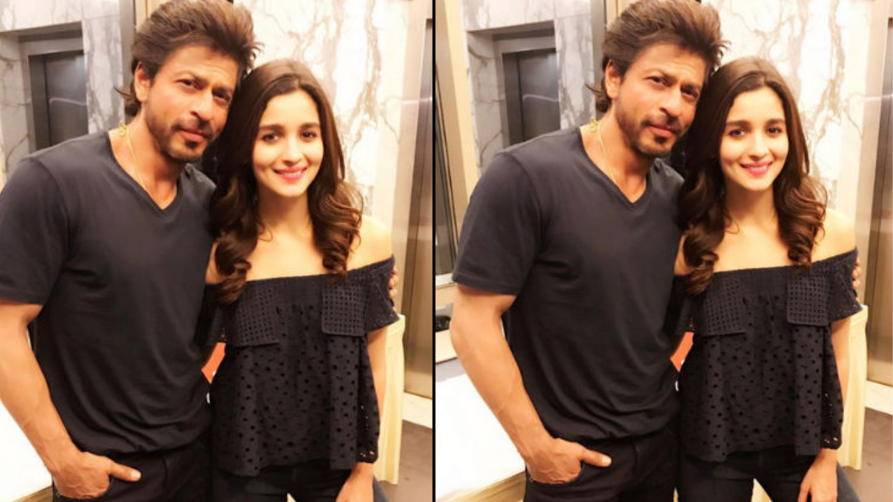 Alia Bhatt with SRK
