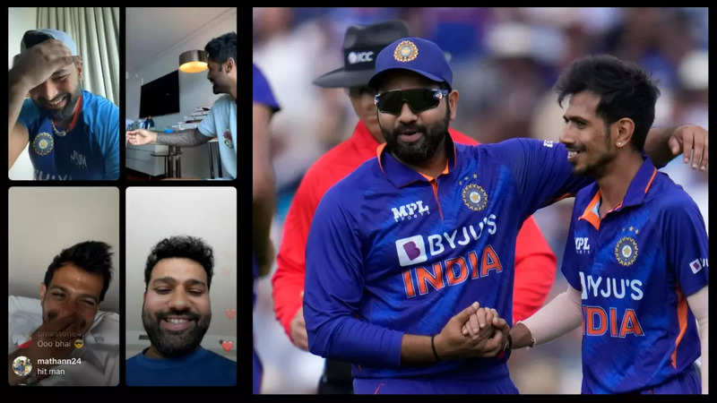 Rohit's small cameo on the recently concluded live session involving Pant, Chahal and Suryakumar became an instant hit among the fans and followers of the game on Twitter