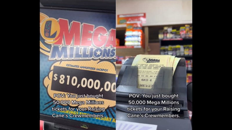CEO buys 50000 lottery tickets