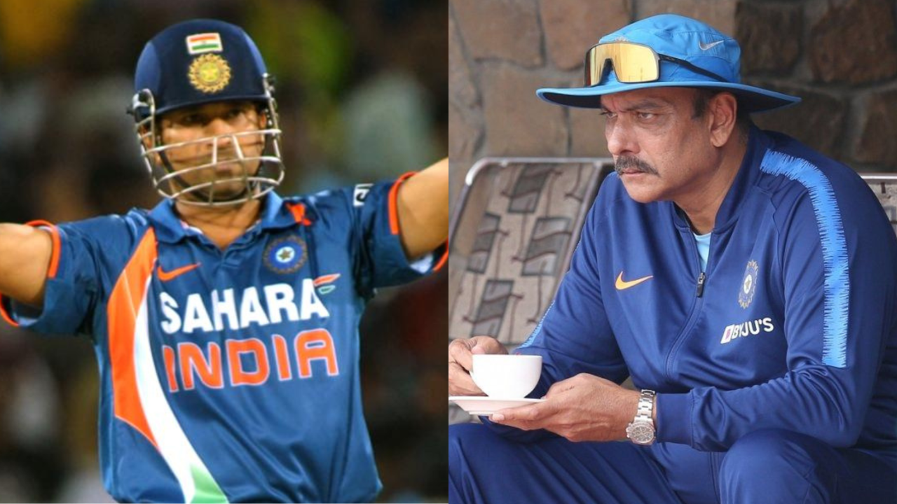 Ravi Shastri, Sachin Tendulkar