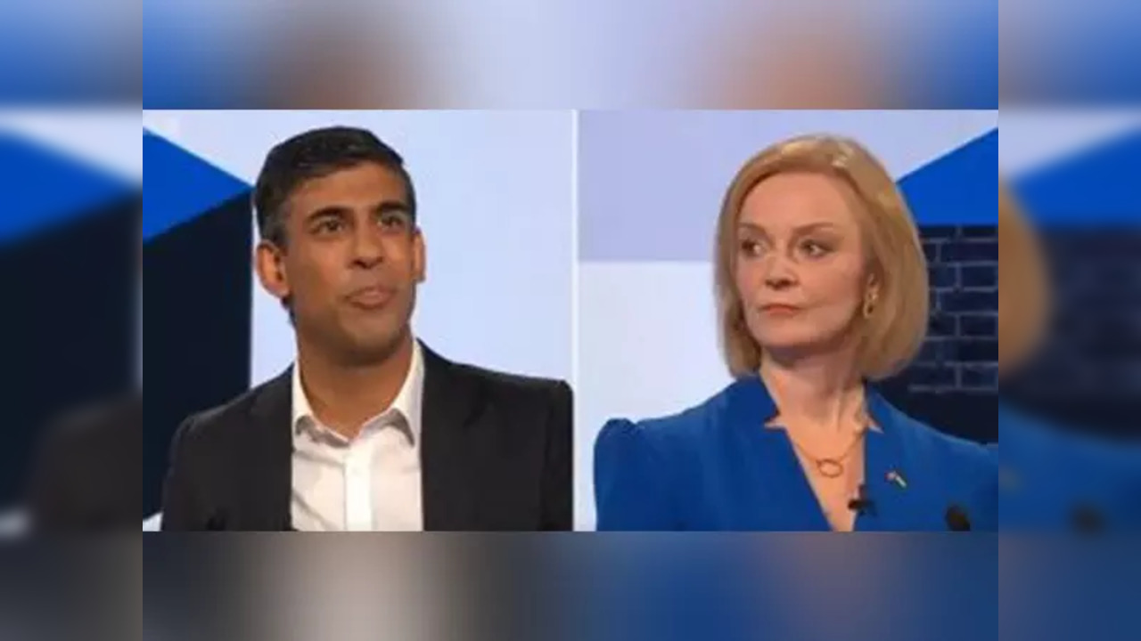 Rishi Sunak and Liz Truss