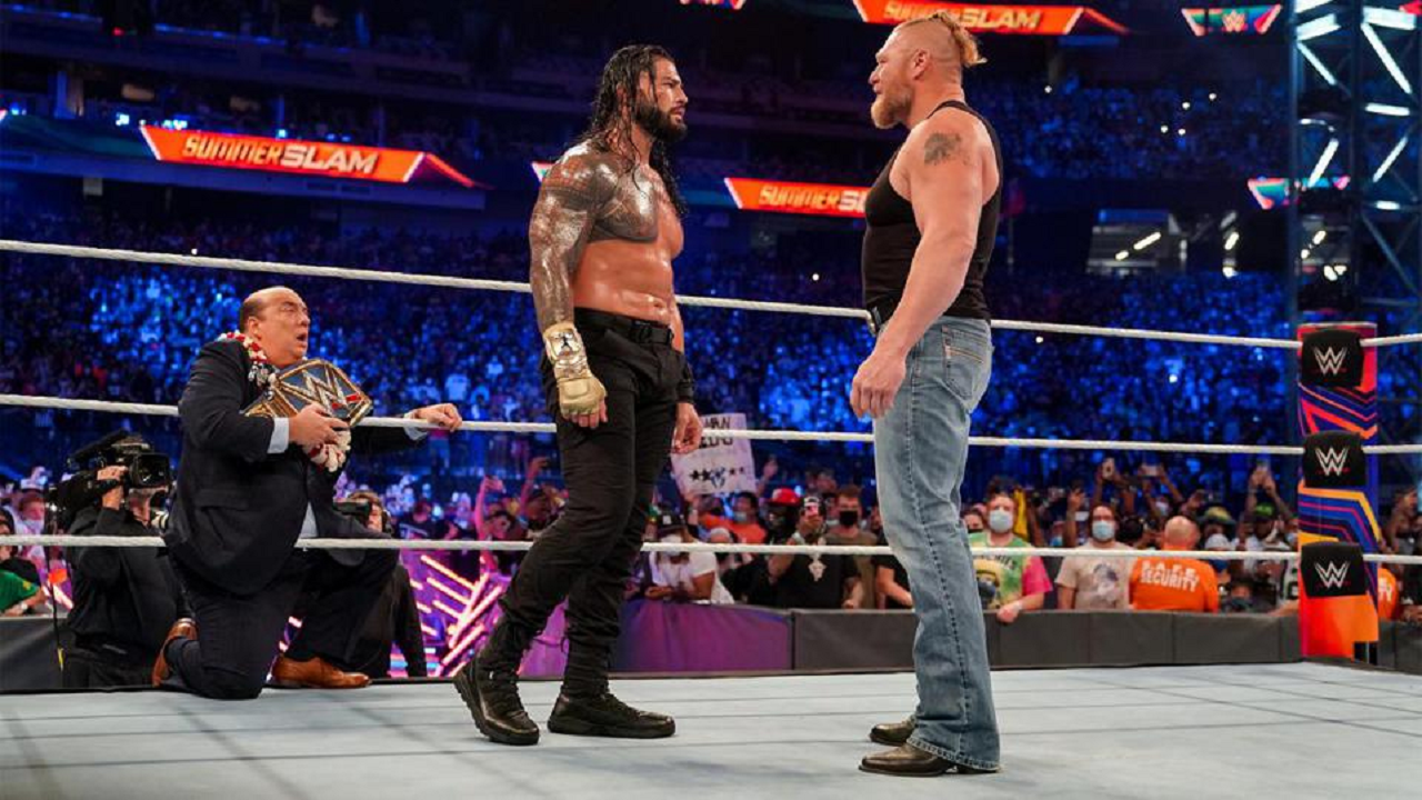 Roman Reigns vs Brock Lesnar