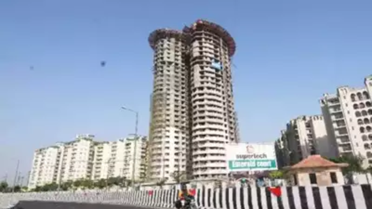 Noida's Supertech twin towers