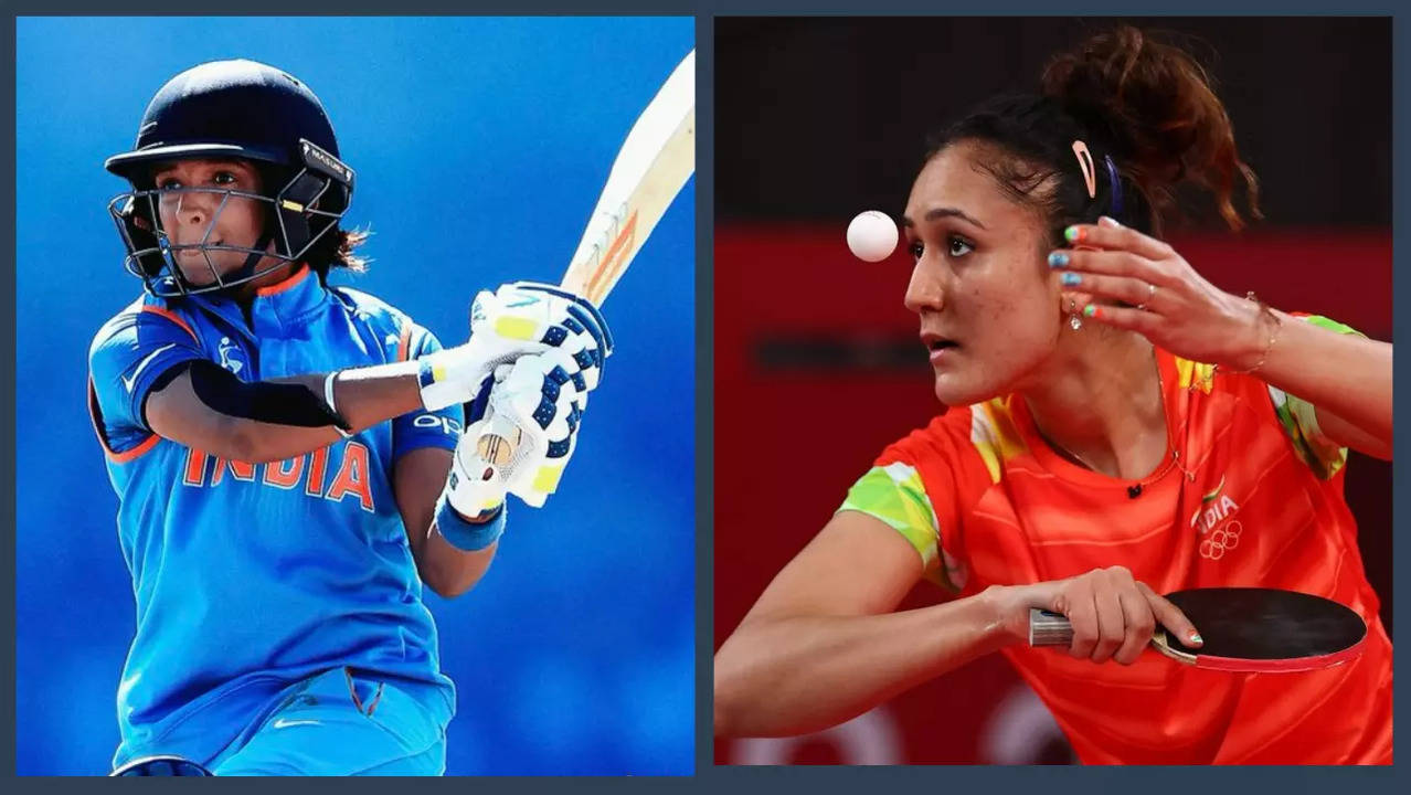 Harmanpreet Kaur-led women's cricket team, Achanta Sharath Kamal and Manika Batra will be in action for India on Day 1 of the Commonwealth Games.