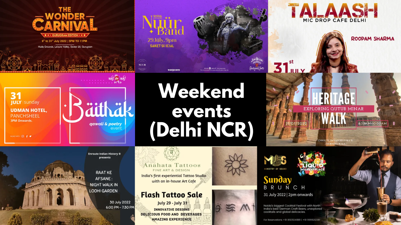 Weekend events in Delhi NCR