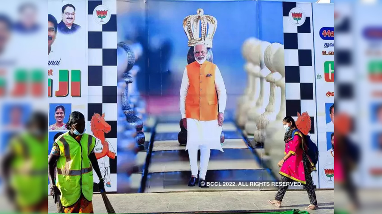 pm-narendra-modi chess olympiad.