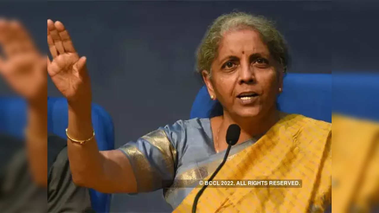 Finance Minister Nirmala Sitharaman