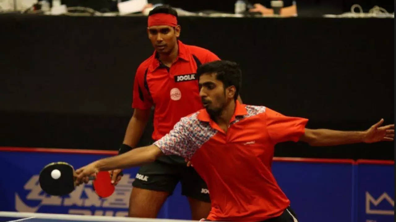 Commonwealth Games 2022 Indian mens table tennis team clean sweeps Singapore 3-0, seals quarter finals spot Athletics News, Times Now