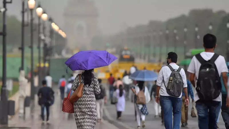 Rain Delhi PTI