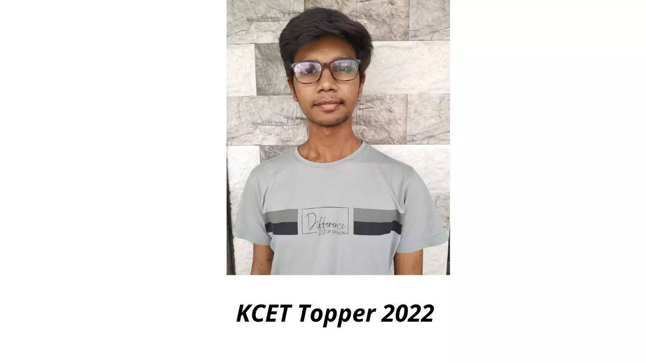 KCET Topper 2022