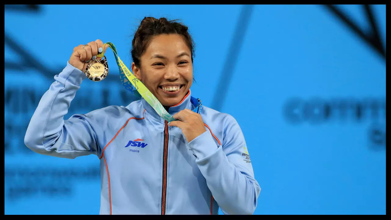 Weightlifting queen Saikhom Mirabai Chanu secured India's first gold medal at the Commonwealth Games (CWG) 2022 on Saturday