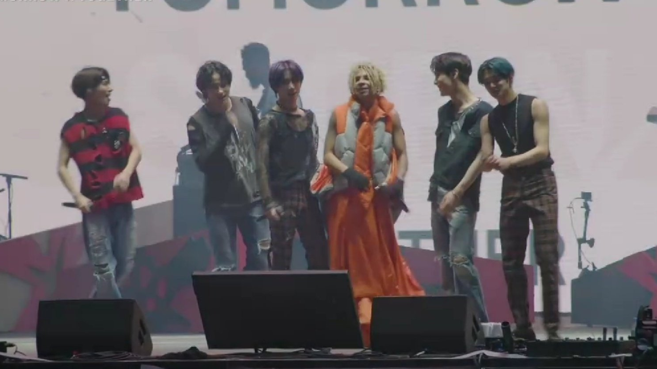 2022 Lollapalooza KPop group TXT and artist Iann Dior set the stage on fire with their collab