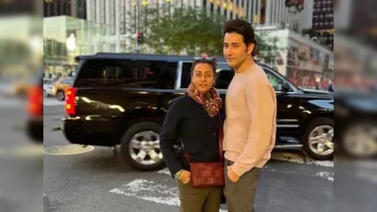 Namrata and Mahesh Babu