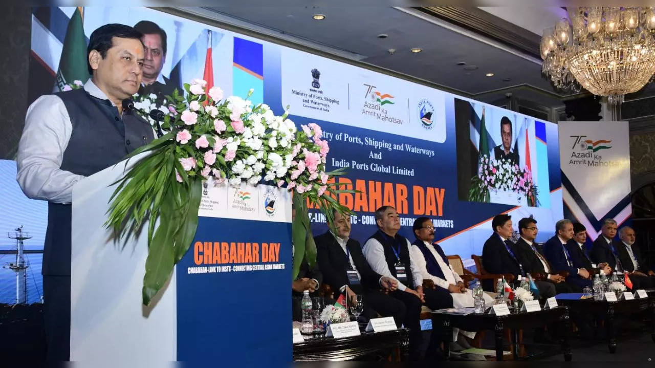 India to work towards unlocking trade potential with Central Asia through Chabahar Port: Union Shipping Minister