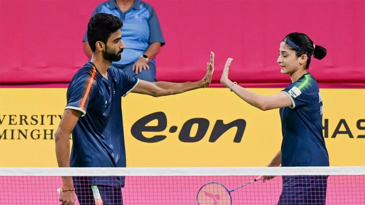 B Sumeeth Reddy and Ashwini Ponnappa (PTI photo)