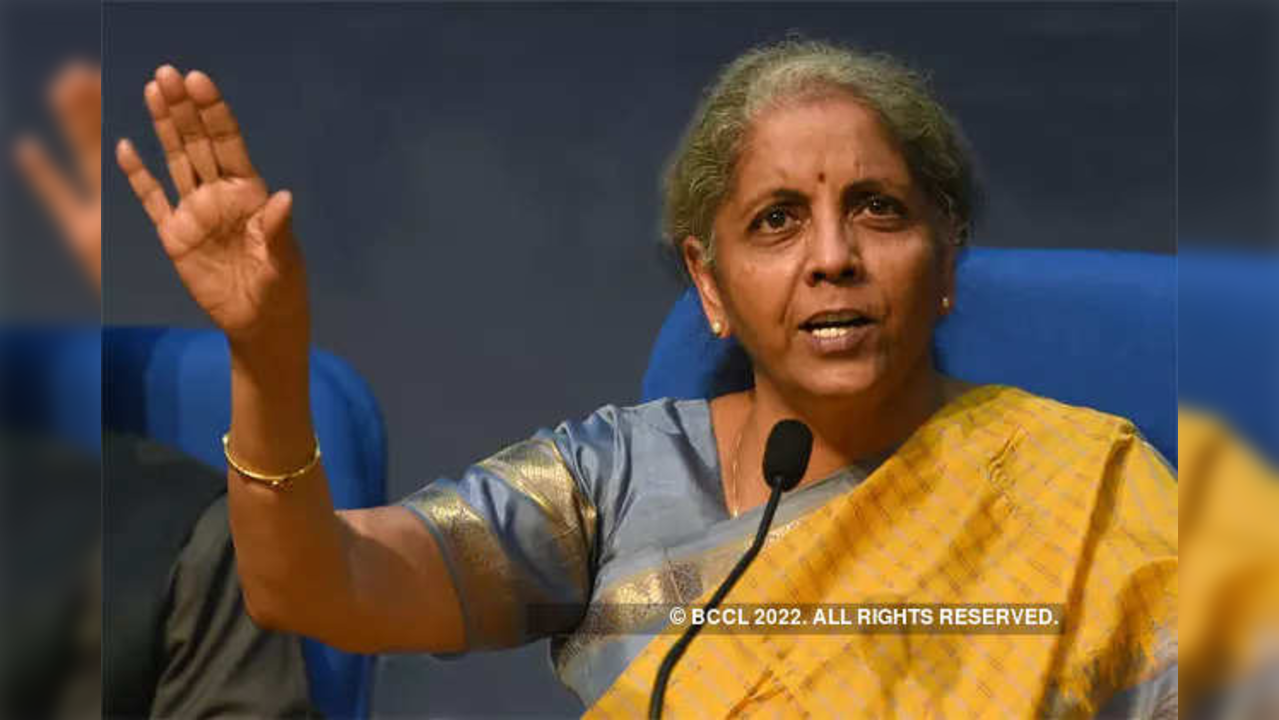 Finance Minister Nirmala Sitharaman