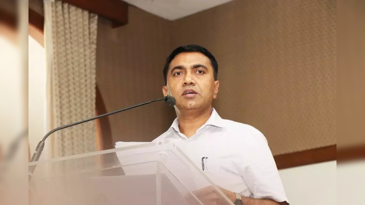 Goa Chief Minister Pramod Sawant