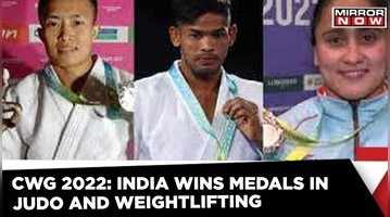 Commonwealth Games India Bags 2 Medals In Judo 1 More In Weightlifting Mirror Now