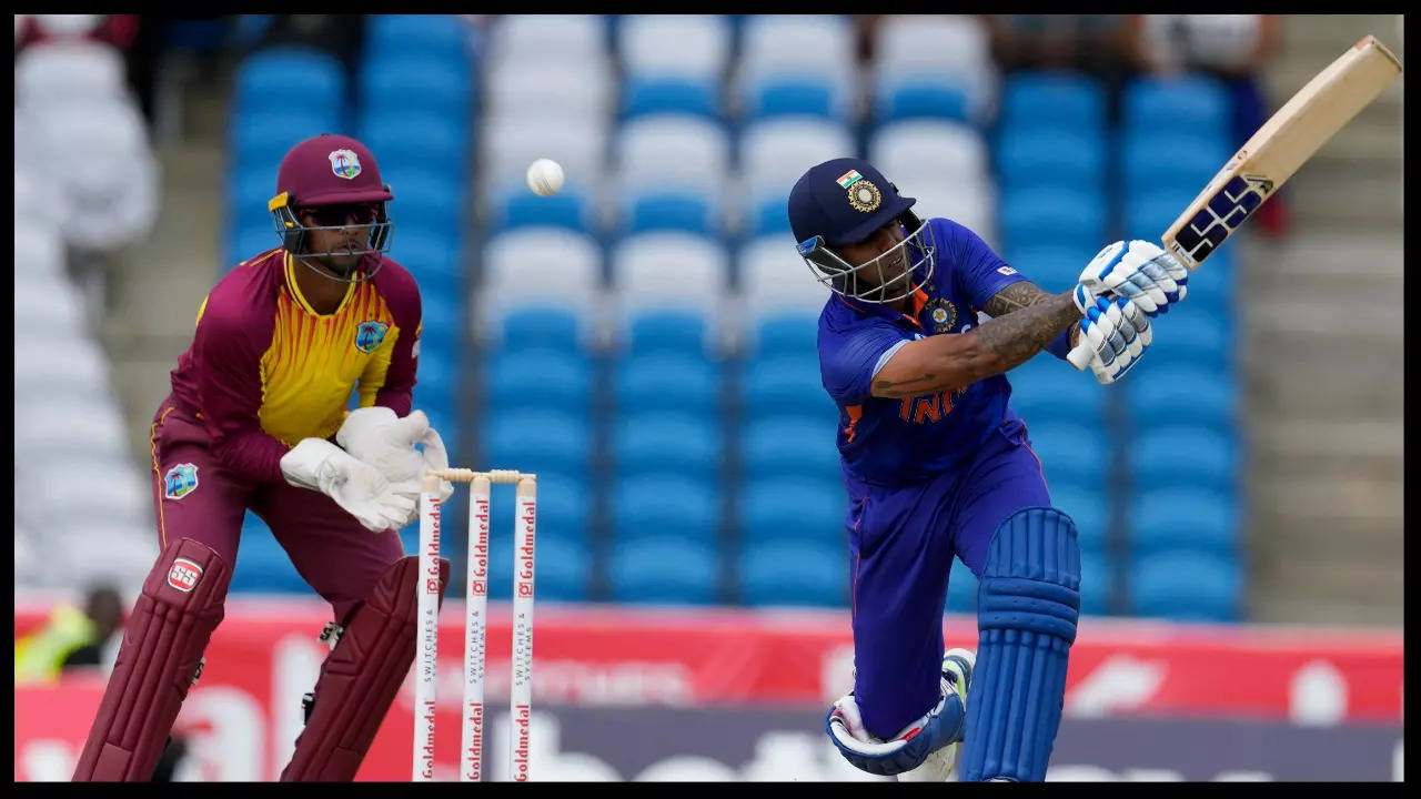 Suryakumar was prefered over the likes of Kishan and Samson as the premier batter started India's proceedings with the willow in the 2nd T20I against the West Indies