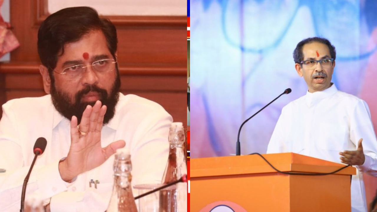 Eknath Shinde - Uddhav Thackeray