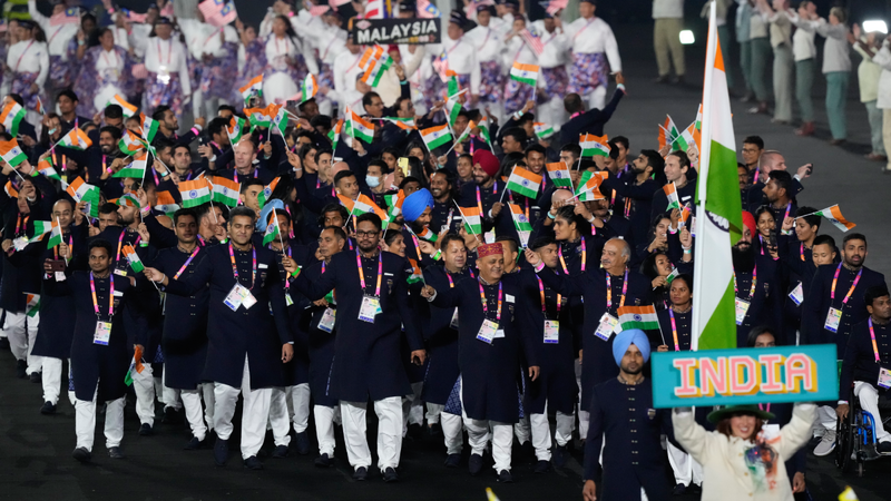 India opening ceremony-AP