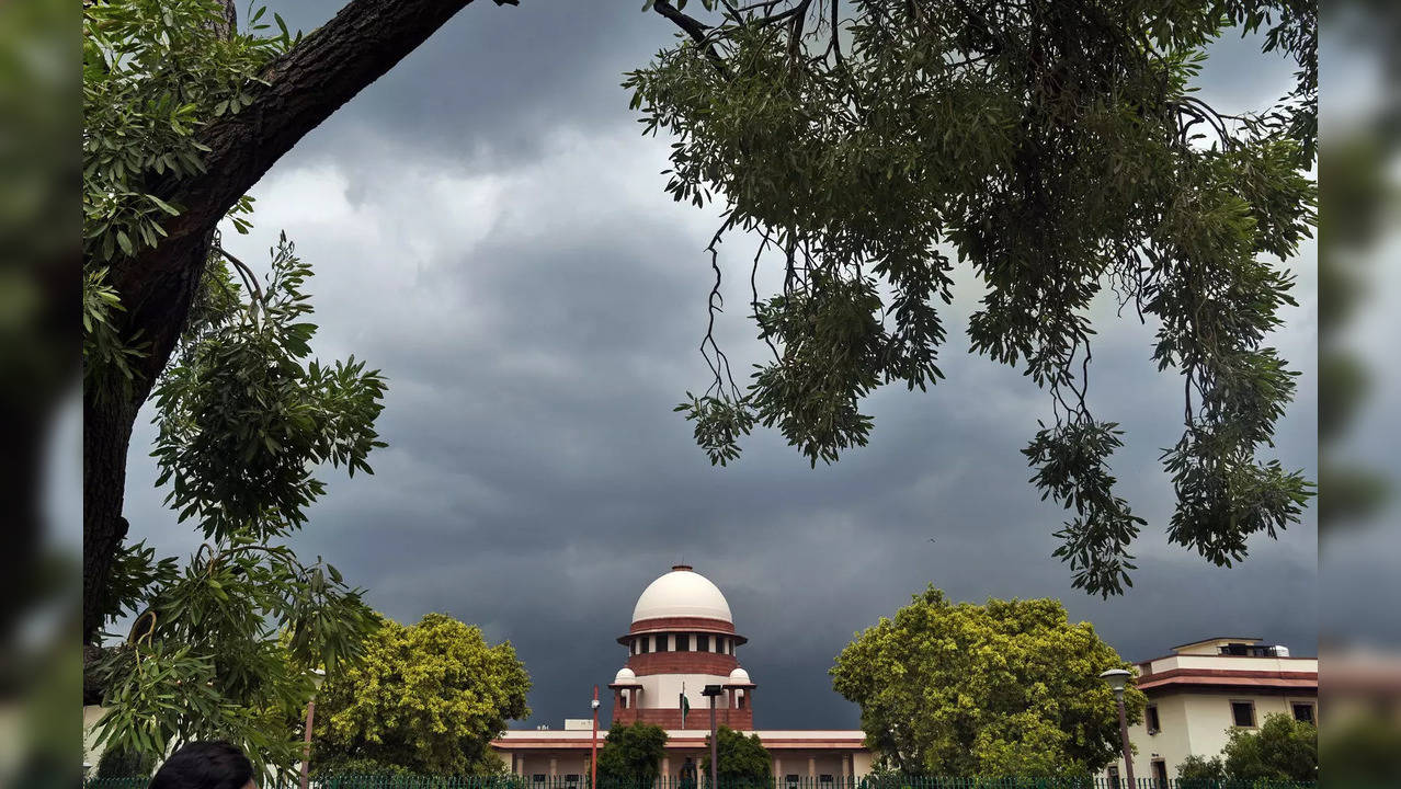 New Delhi, July 20 (ANI): A general view of the Supreme Court of India covering ...